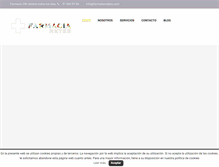 Tablet Screenshot of farmabernabeu.com